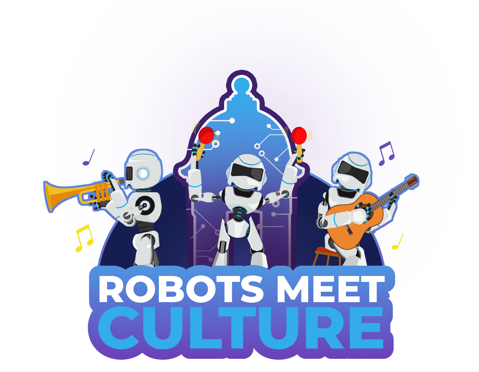 Robots Meet Culture - Saisonlogo 2026